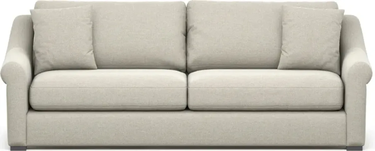 Bowery Foam Comfort 97" Sofa - Liv Dove