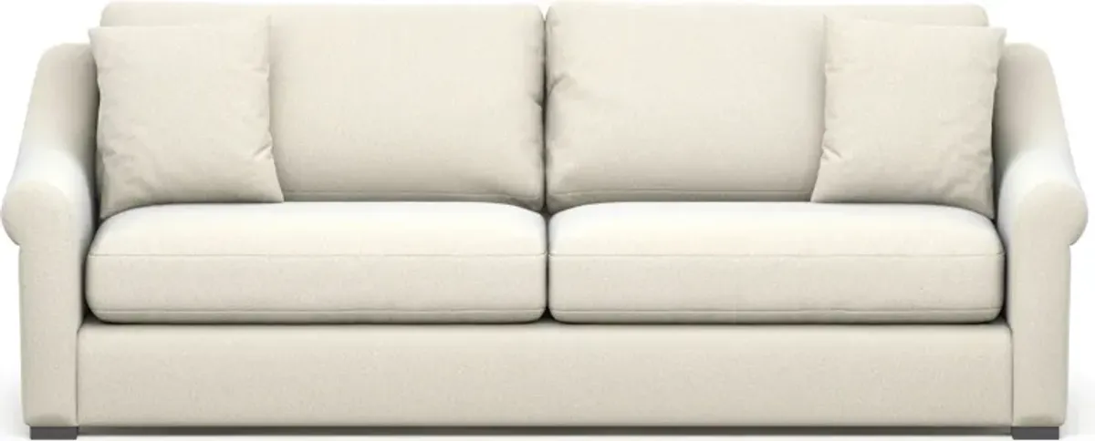 Bowery Foam Comfort 97" Sofa - Fincher Ivory