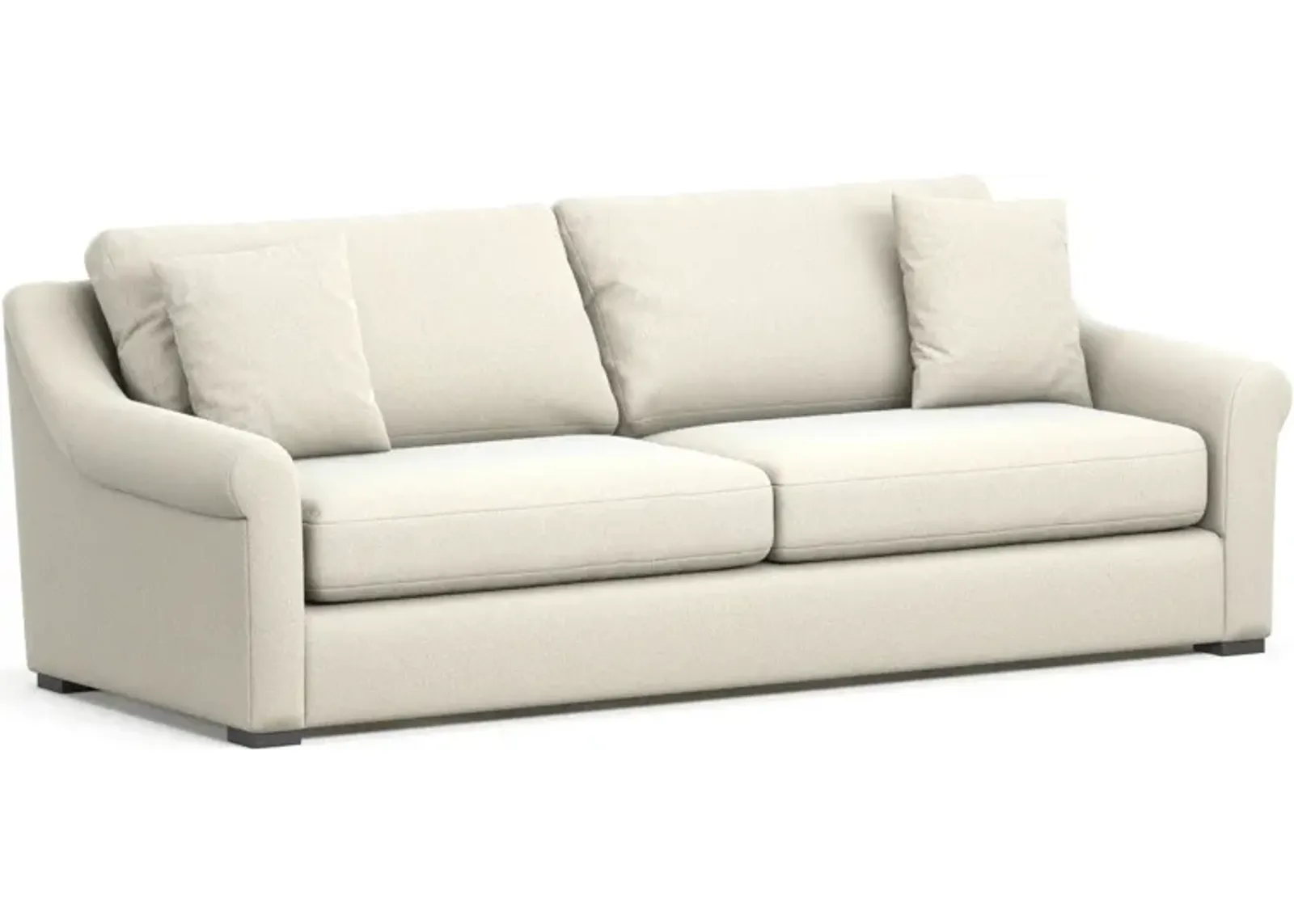 Bowery Foam Comfort 97" Sofa - Fincher Ivory