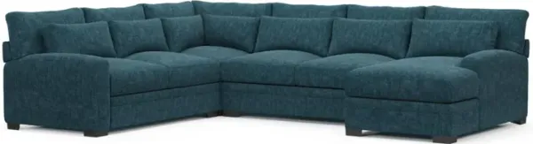 Boston Hybrid Comfort Sectional - Argo Tropic