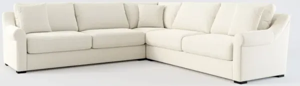 Bowery Foam Comfort 3-Piece Sectional - Curious Pearl