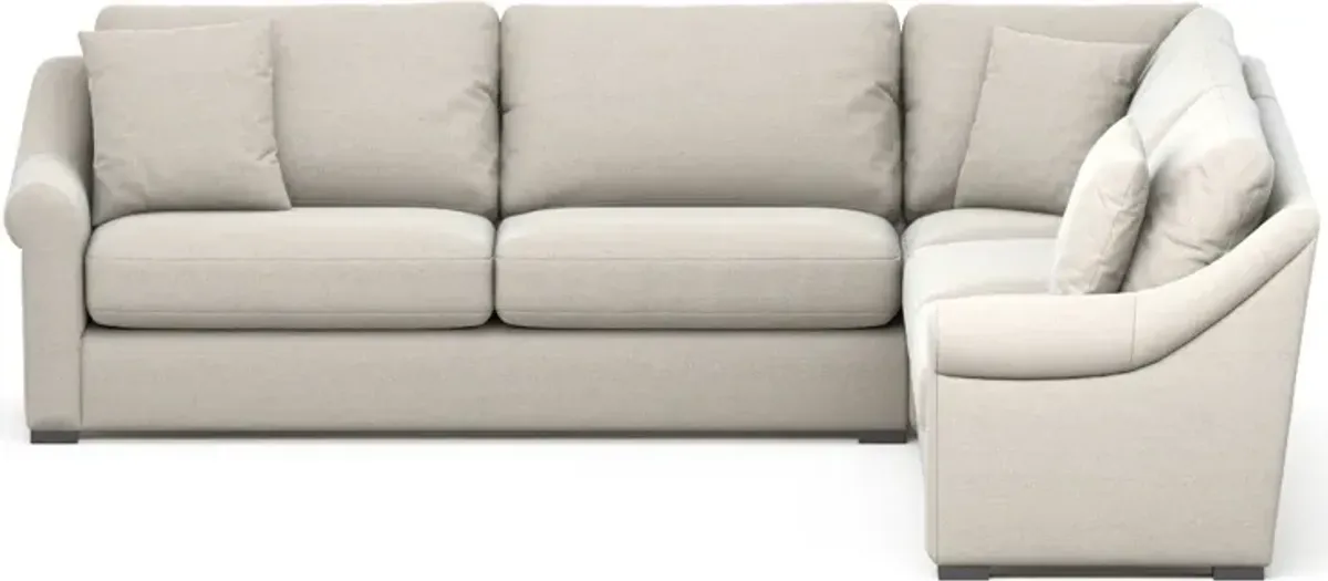 Bowery 3-Piece Sectional - Curious Pearl