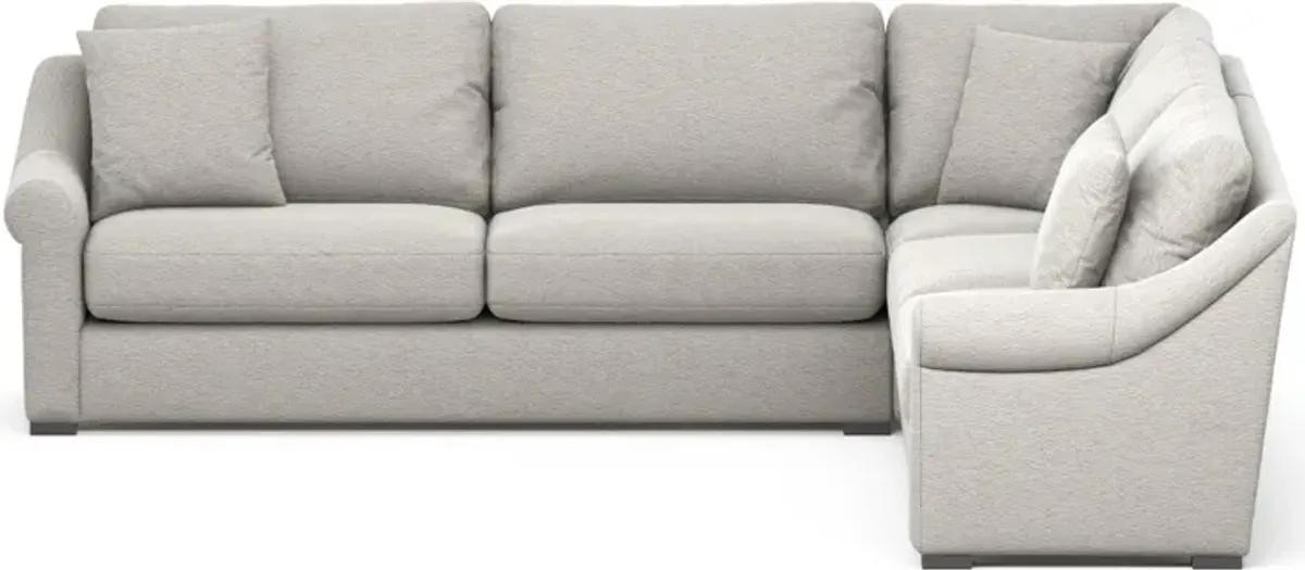 Bowery 3-Piece Sectional - Everton Grey