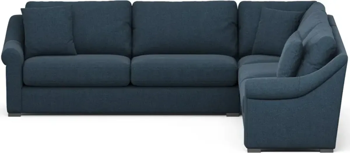 Bowery 3-Piece Sectional - Broderick Indigo