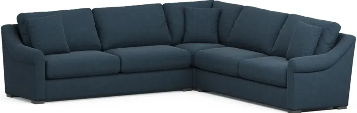 Bowery 3-Piece Sectional - Broderick Indigo