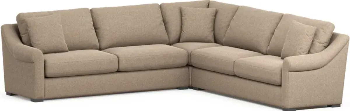 Bowery 3-Piece Sectional - Liv Wicker