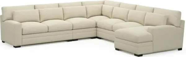 Boston Hybrid Comfort Sectional - Bridger Shell