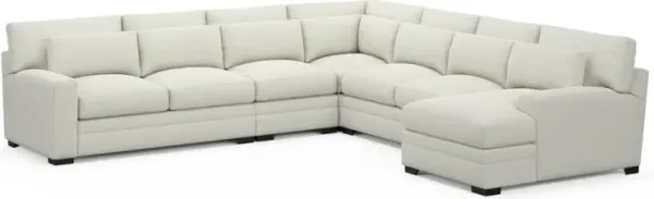 Boston Hybrid Comfort Sectional - Liv Arctic