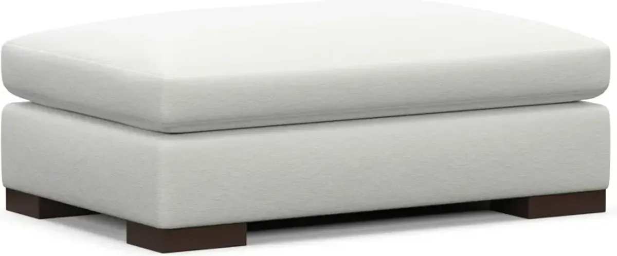 Ethan Foam Comfort Ottoman - Contessa Vanilla