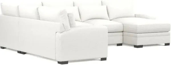 Boston Hybrid Comfort Sectional - Bloke Snow