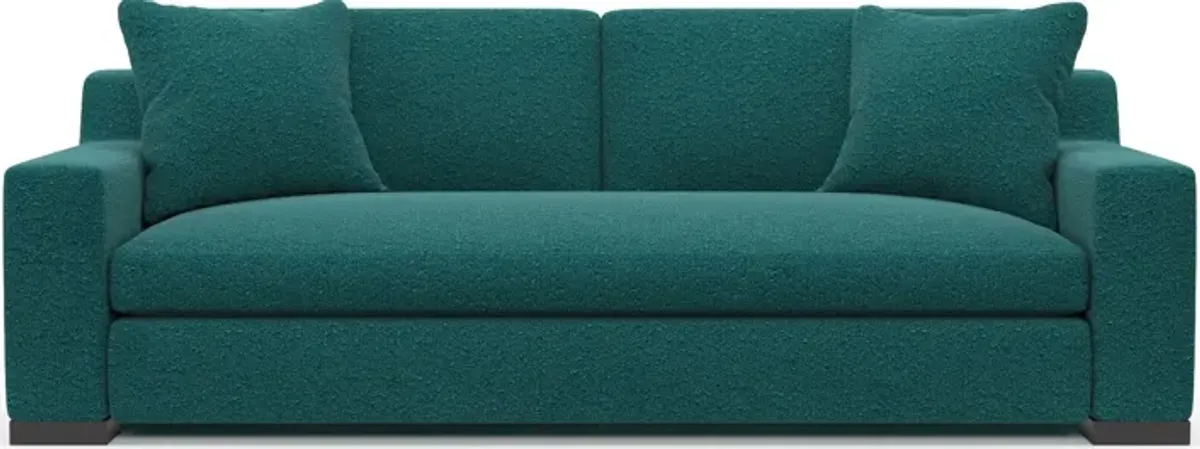 Ethan Hybrid Comfort Sofa - Bloke Peacock