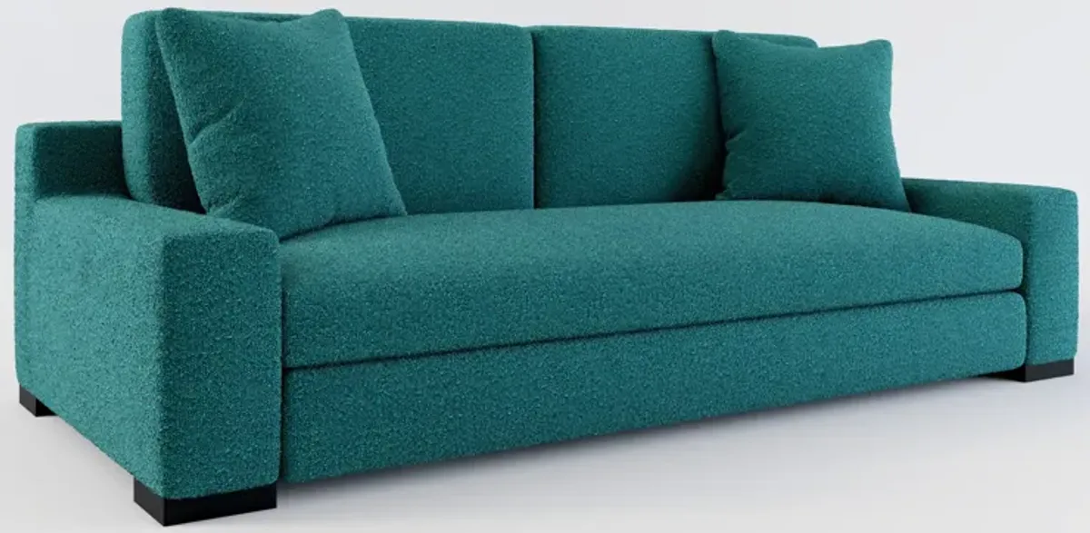 Ethan Hybrid Comfort Sofa - Bloke Peacock