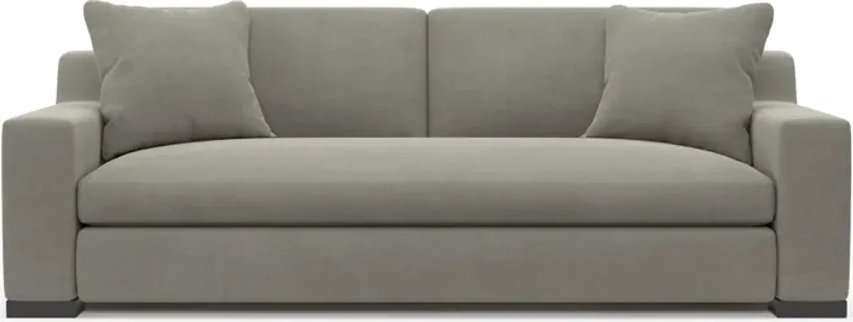 Ethan Hybrid Comfort Sofa - Abington Fog