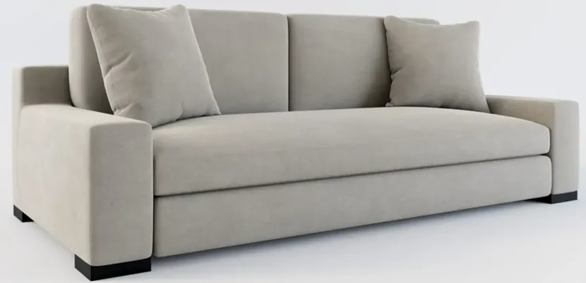 Ethan Hybrid Comfort Sofa - Abington Fog