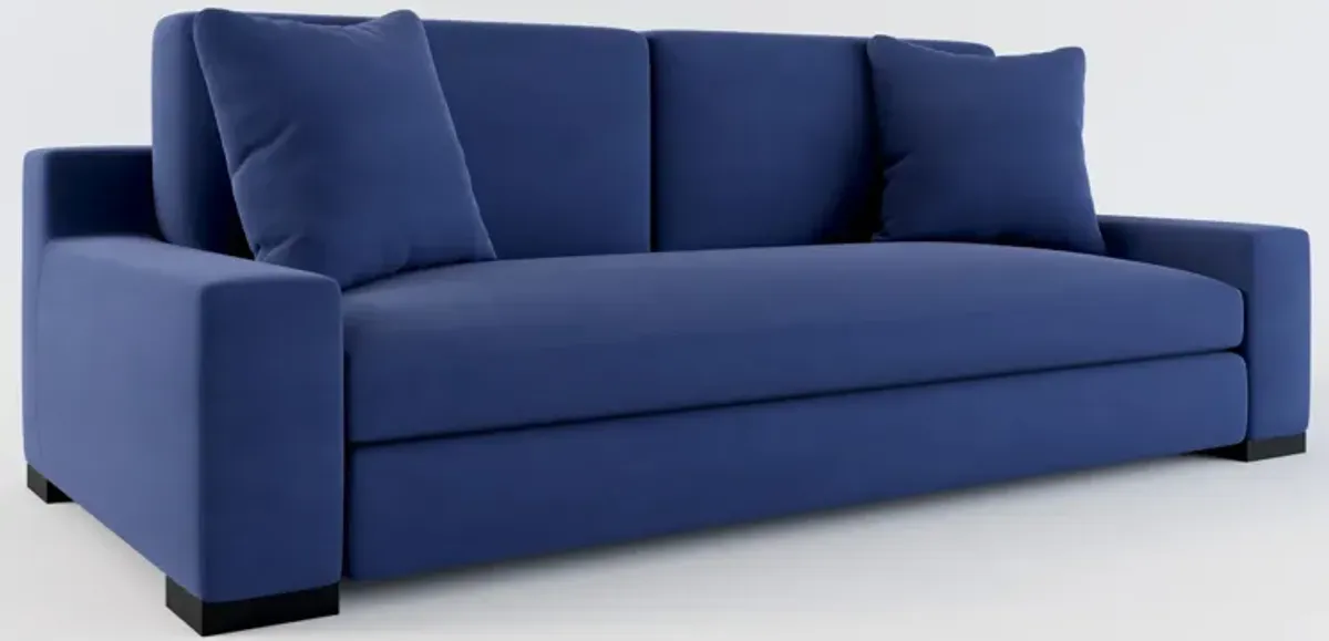 Ethan Hybrid Comfort Sofa - Abington Indigo