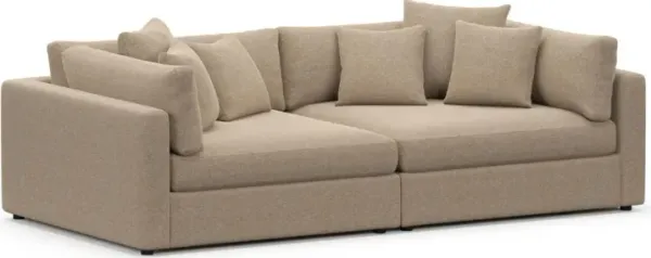 Sasha Foam Comfort Sofa - Liv Wicker