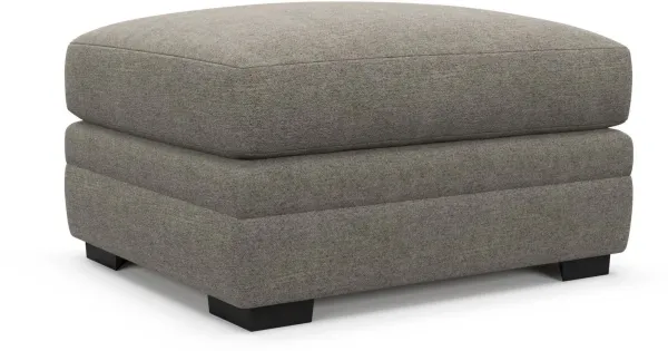 Boston Foam Comfort Ottoman - Bridger Metal