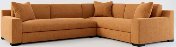 Ethan Foam Comfort 2-Piece Sectional with Left-Facing Sofa - Contessa Ginger