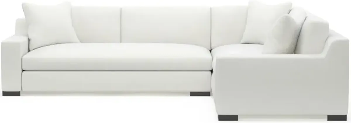 Ethan Foam Comfort 2-Piece Sectional with Left-Facing Sofa - Contessa Vanilla