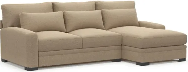 Boston Foam Comfort Sectional - Liv Wicker