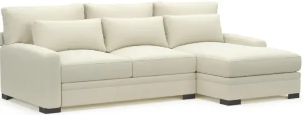 Boston Foam Comfort Sectional - Fincher Ivory