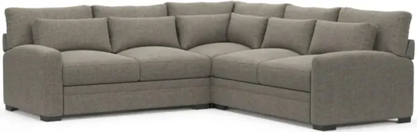 Boston Foam Comfort Sectional - Bridger Metal