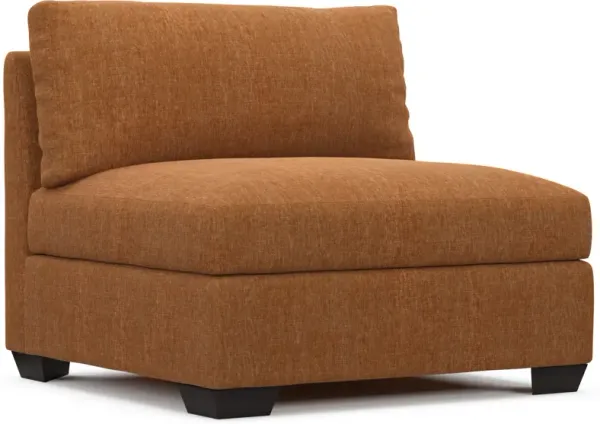 Beckham Foam Comfort Armless Chair - Contessa Ginger