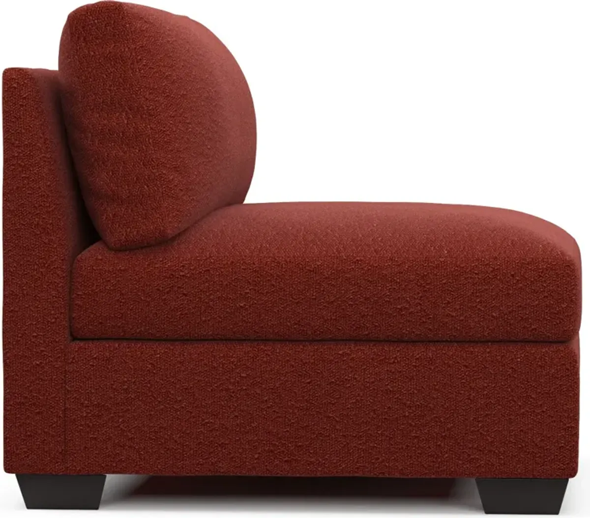 Beckham Foam Comfort Armless Chair - Bloke Brick