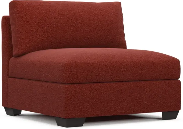 Beckham Foam Comfort Armless Chair - Bloke Brick