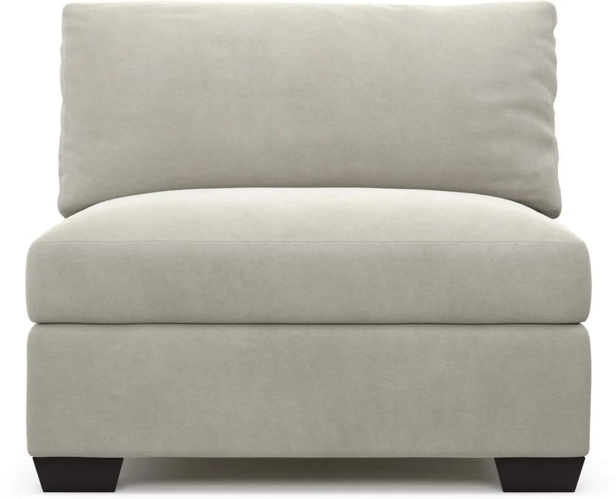 Beckham Foam Comfort Armless Chair - Laurent Beach