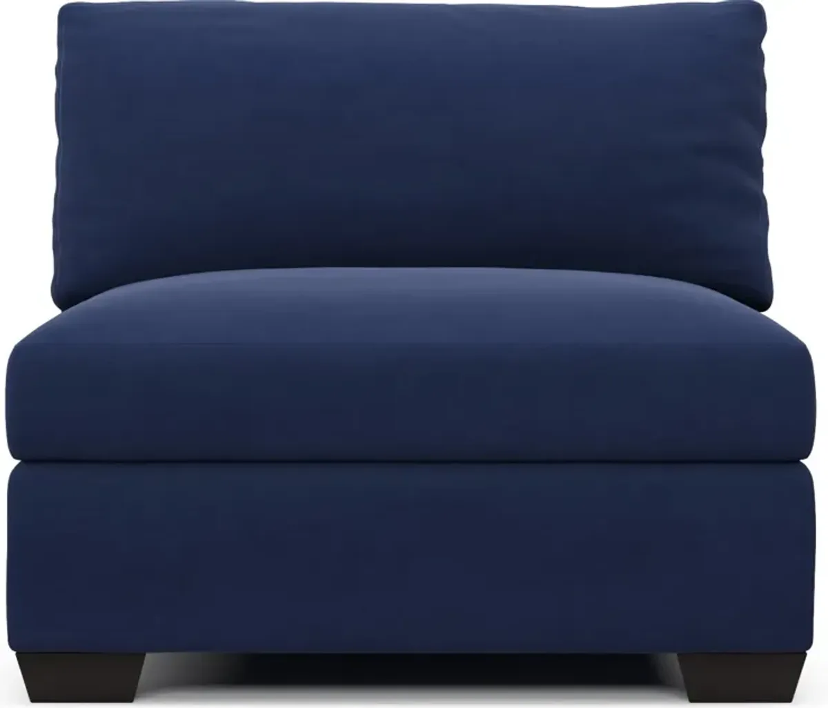 Beckham Foam Comfort Armless Chair - Abington Indigo