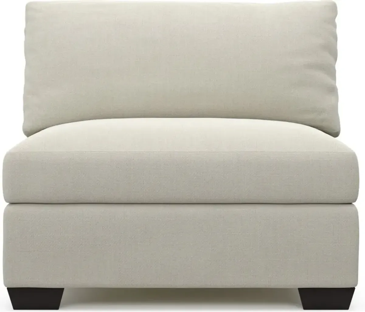 Beckham Foam Comfort Armless Chair - Anders Ivory