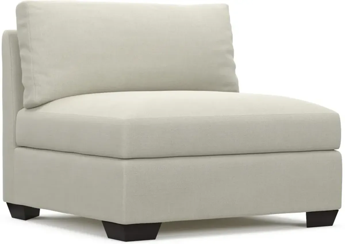 Beckham Foam Comfort Armless Chair - Anders Ivory