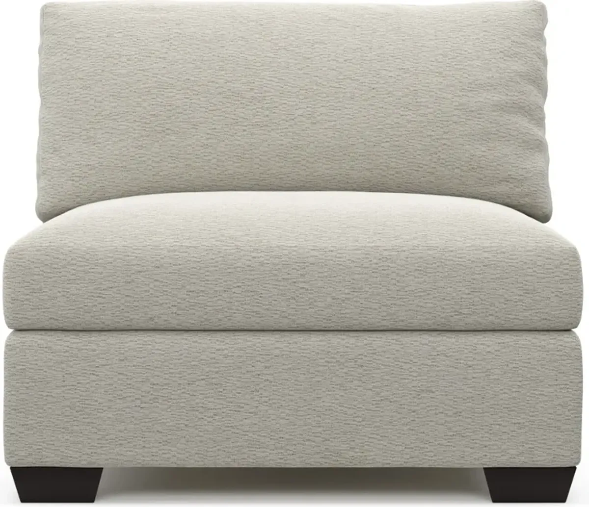 Beckham Foam Comfort Armless Chair - Everton Grey