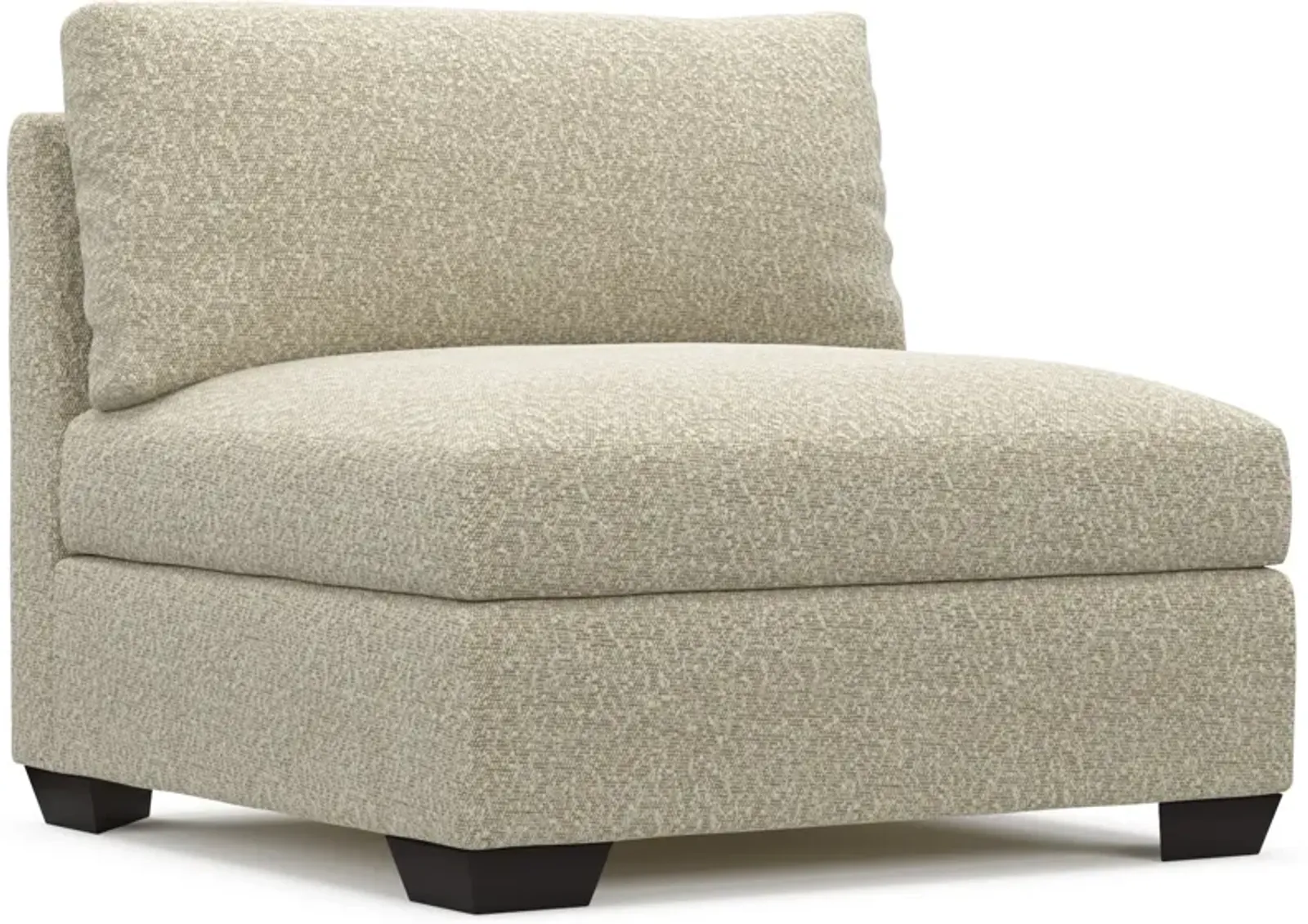 Beckham Foam Comfort Armless Chair - Bloke Cotton