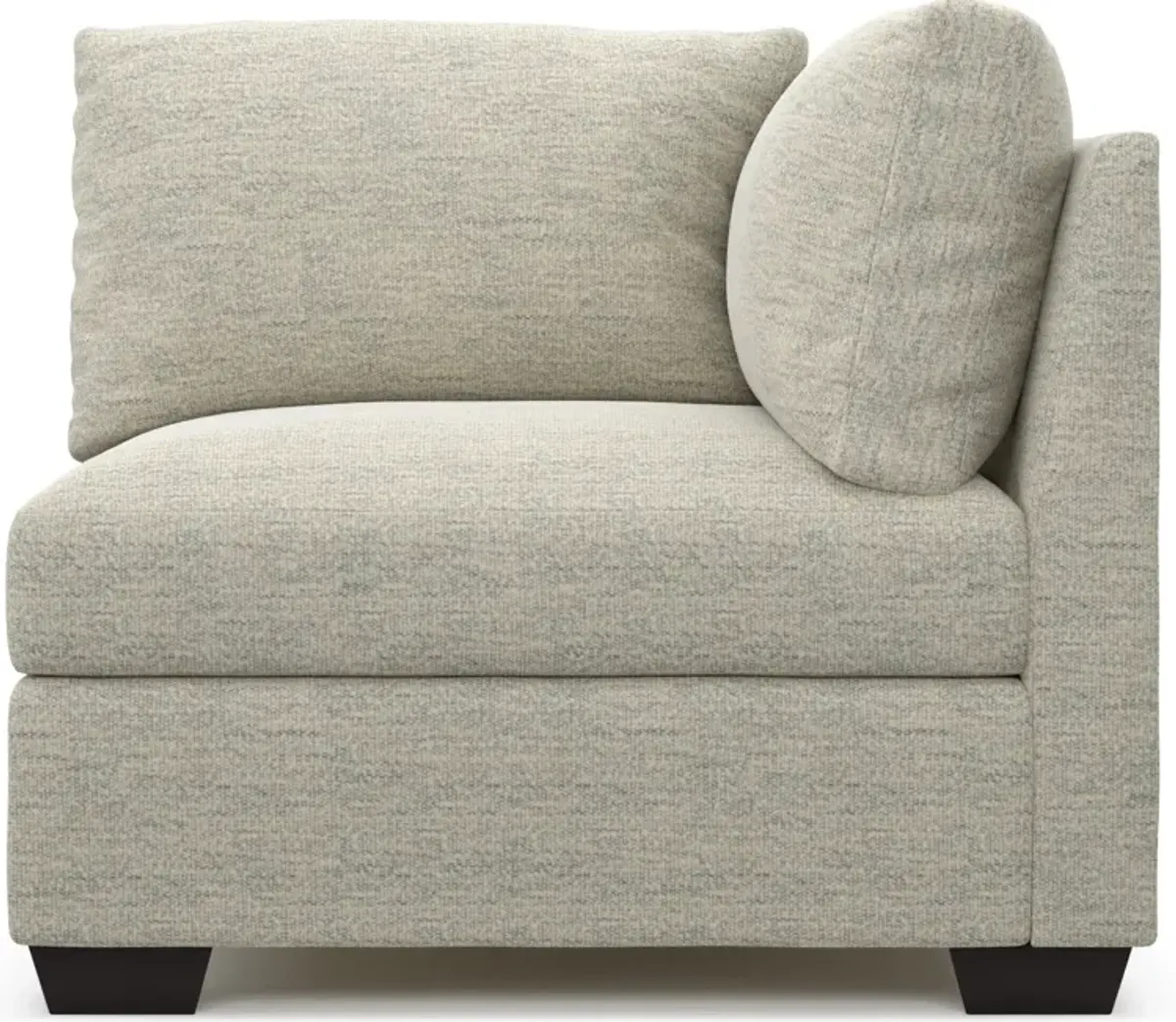 Beckham Foam Comfort Corner Chair - Merino Chalk