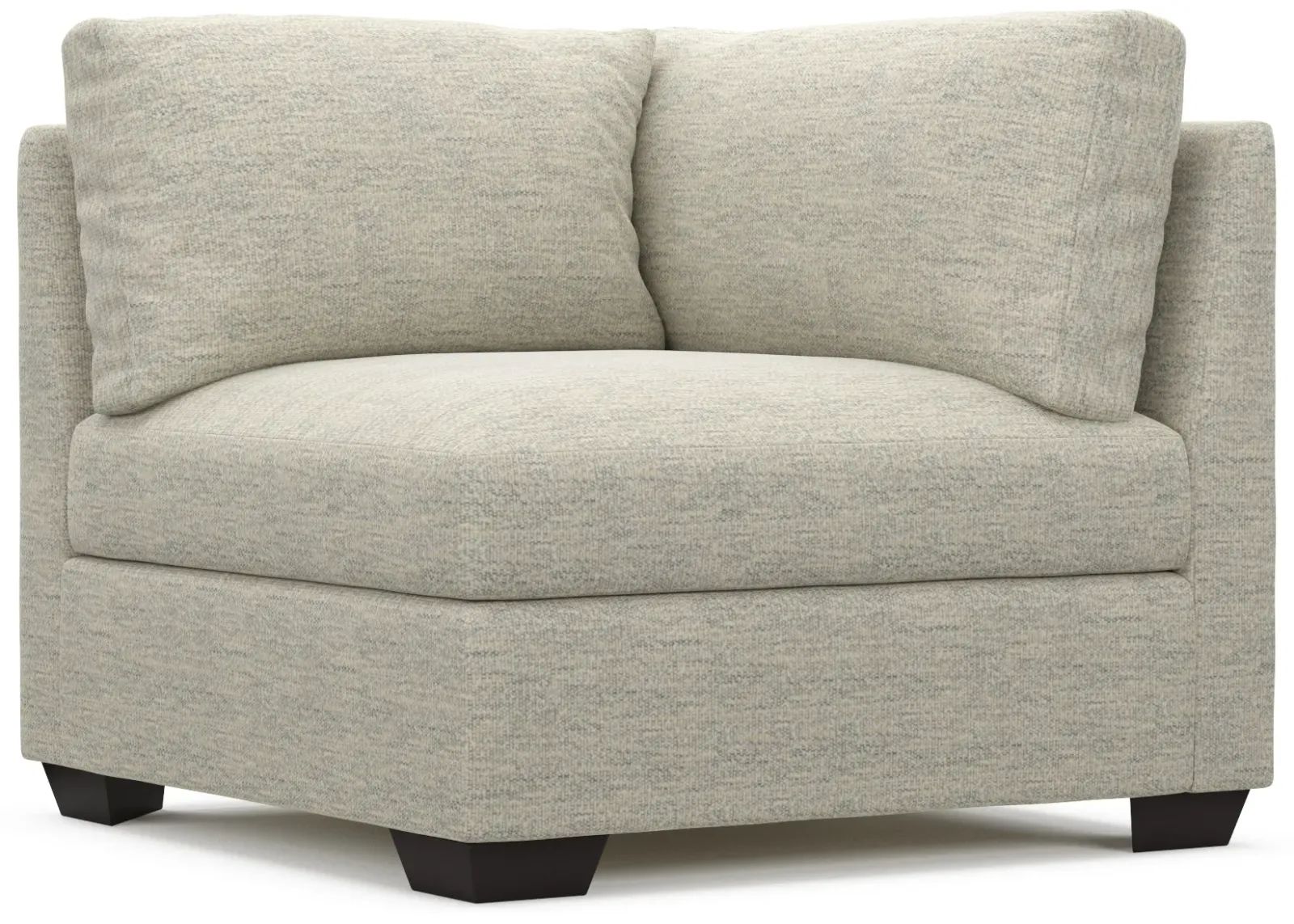 Beckham Foam Comfort Corner Chair - Merino Chalk