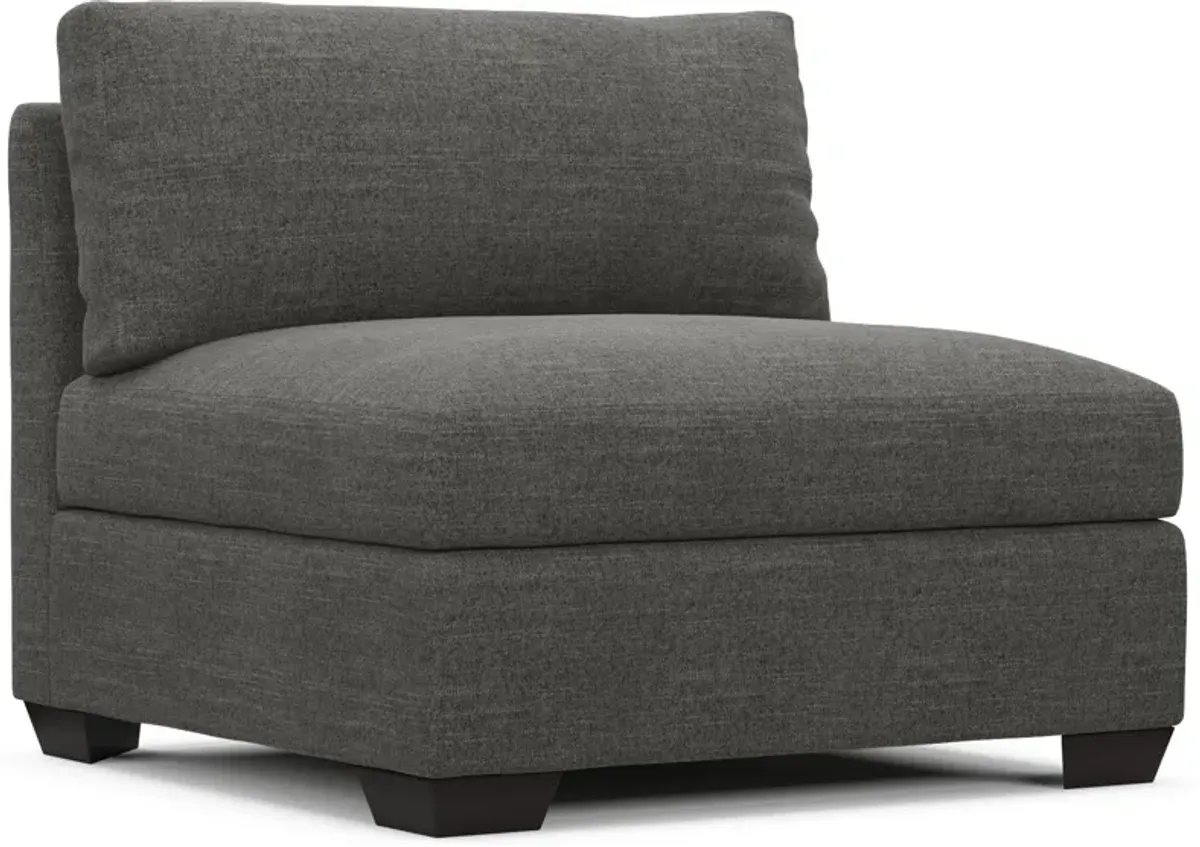 Beckham Hybrid Comfort Armless Chair - Curious Charcoal