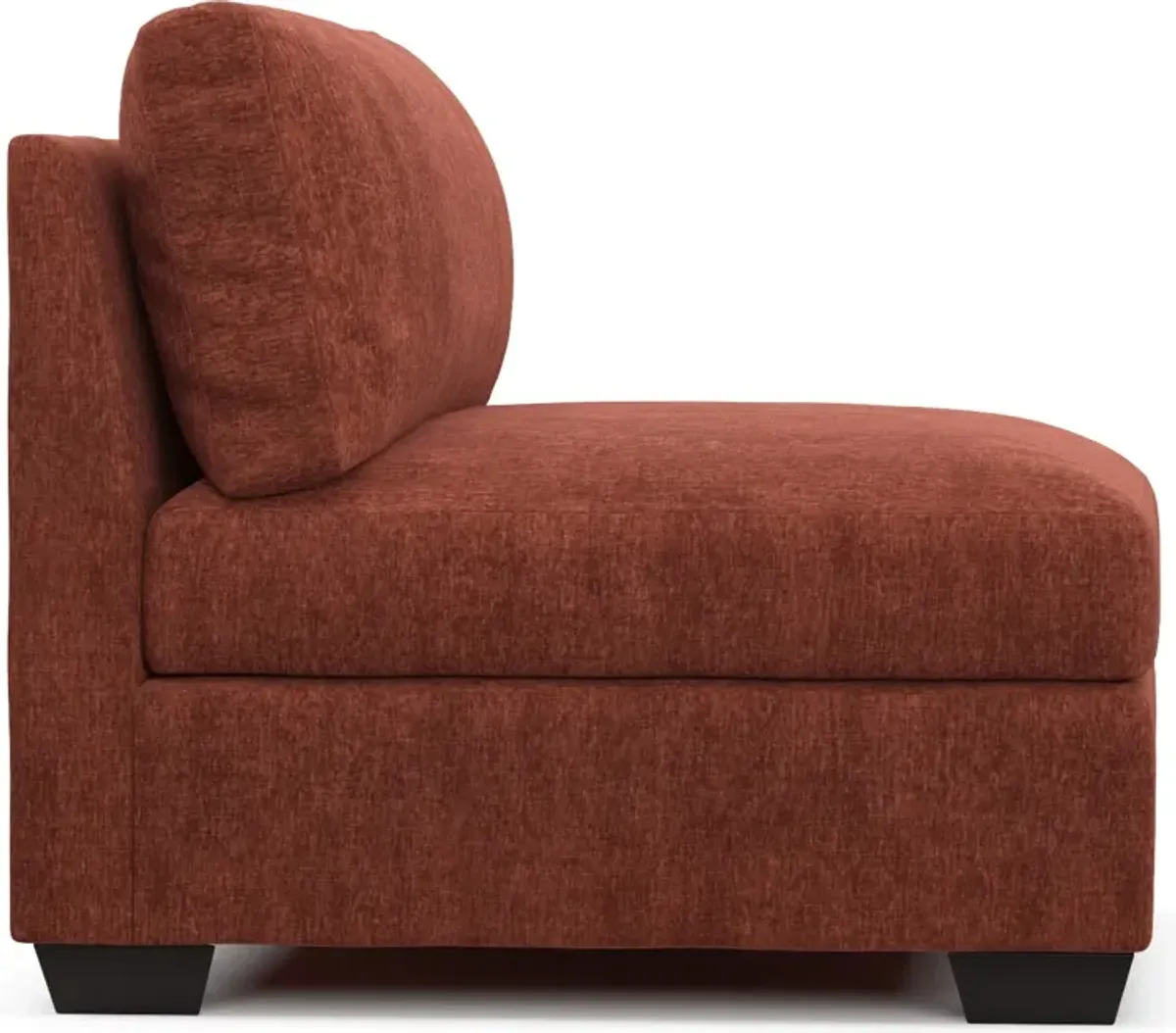 Beckham Hybrid Comfort Armless Chair - Contessa Paprika