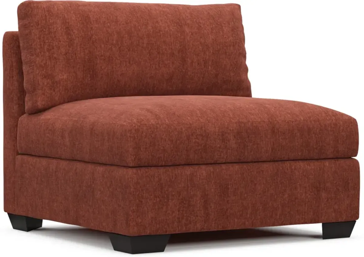 Beckham Hybrid Comfort Armless Chair - Contessa Paprika