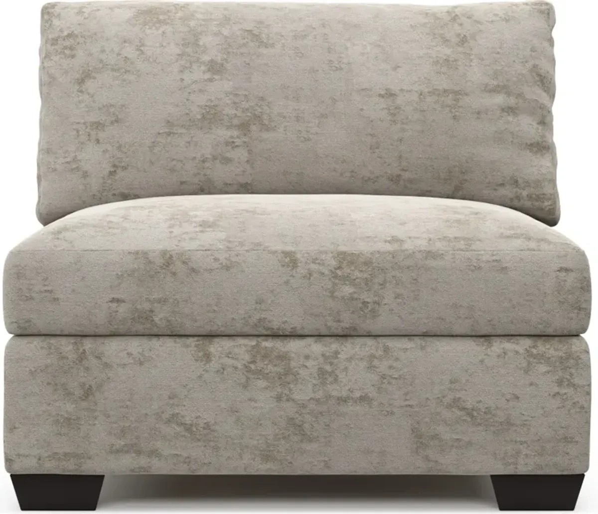 Beckham Hybrid Comfort Armless Chair - Hearth Cement