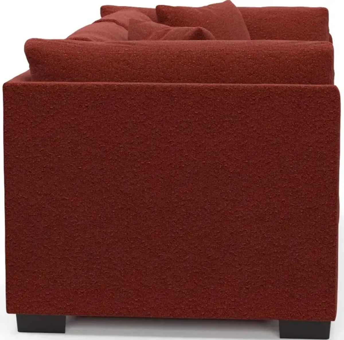 Beckham Hybrid Comfort 2-Piece Sofa - Bloke Brick