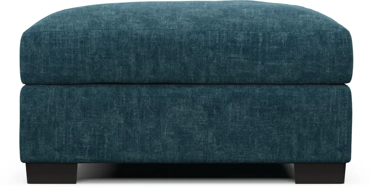 Beckham Foam Comfort Ottoman - Argo Tropic