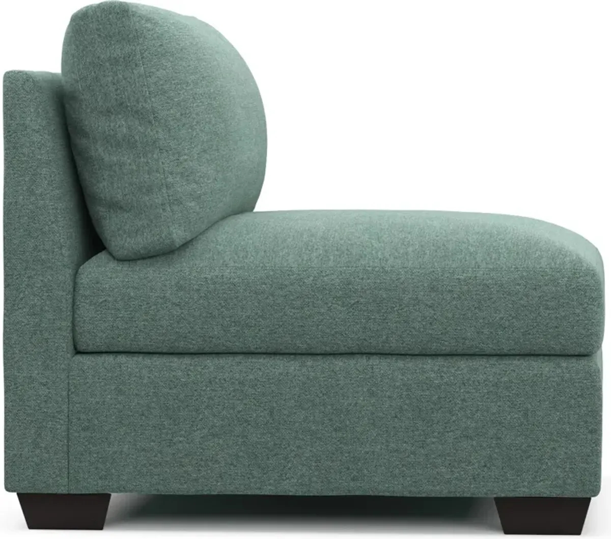 Beckham Hybrid Comfort Armless Chair - Bridger Jade