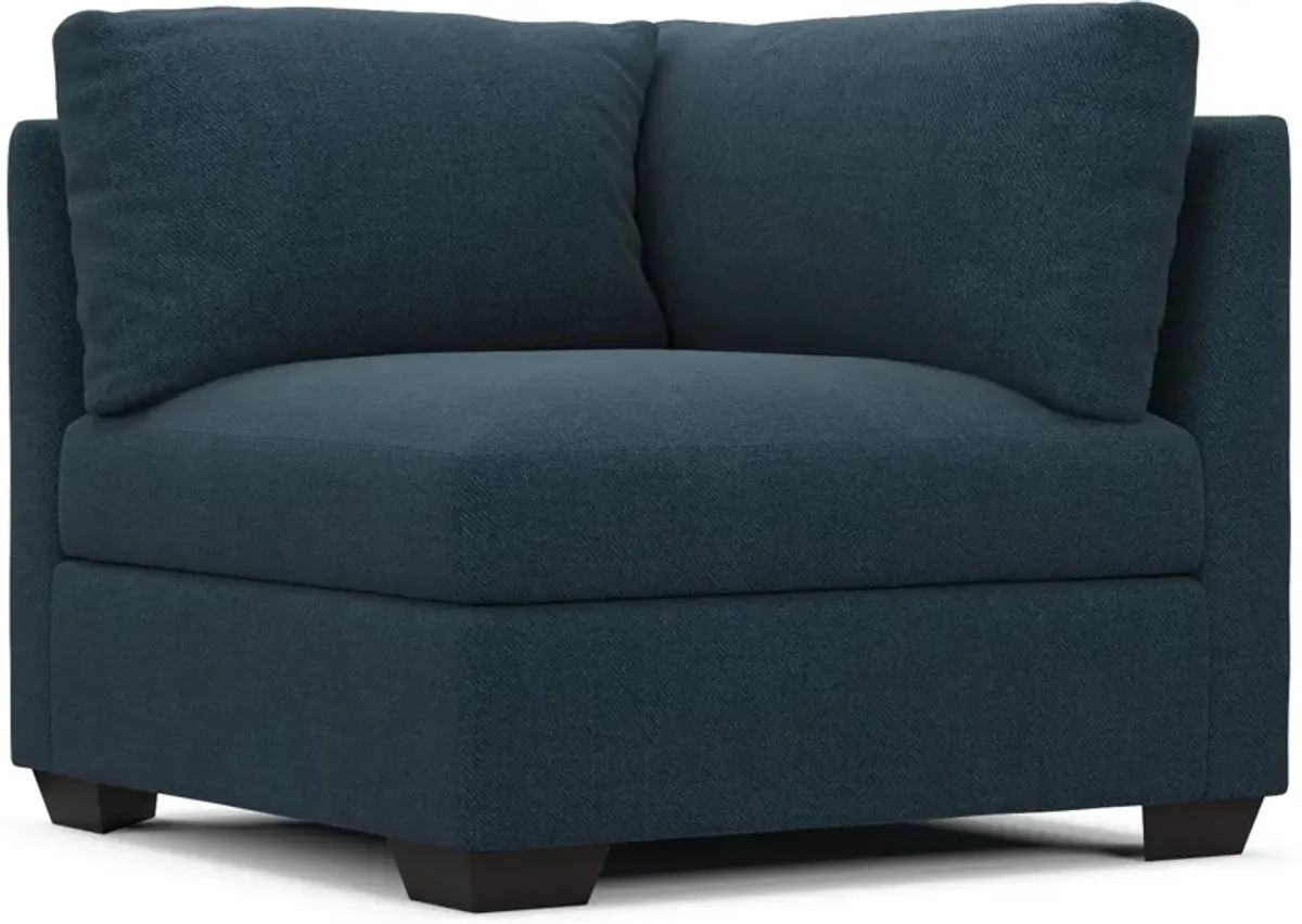 Beckham Hybrid Comfort Corner Chair - Broderick Indigo