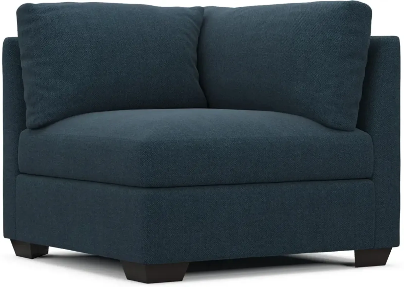 Beckham Hybrid Comfort Corner Chair - Broderick Indigo