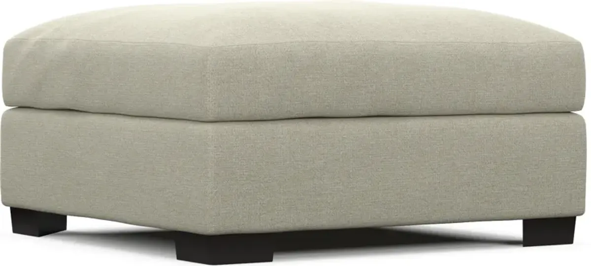 Beckham Hybrid Comfort Ottoman - Liv Dove