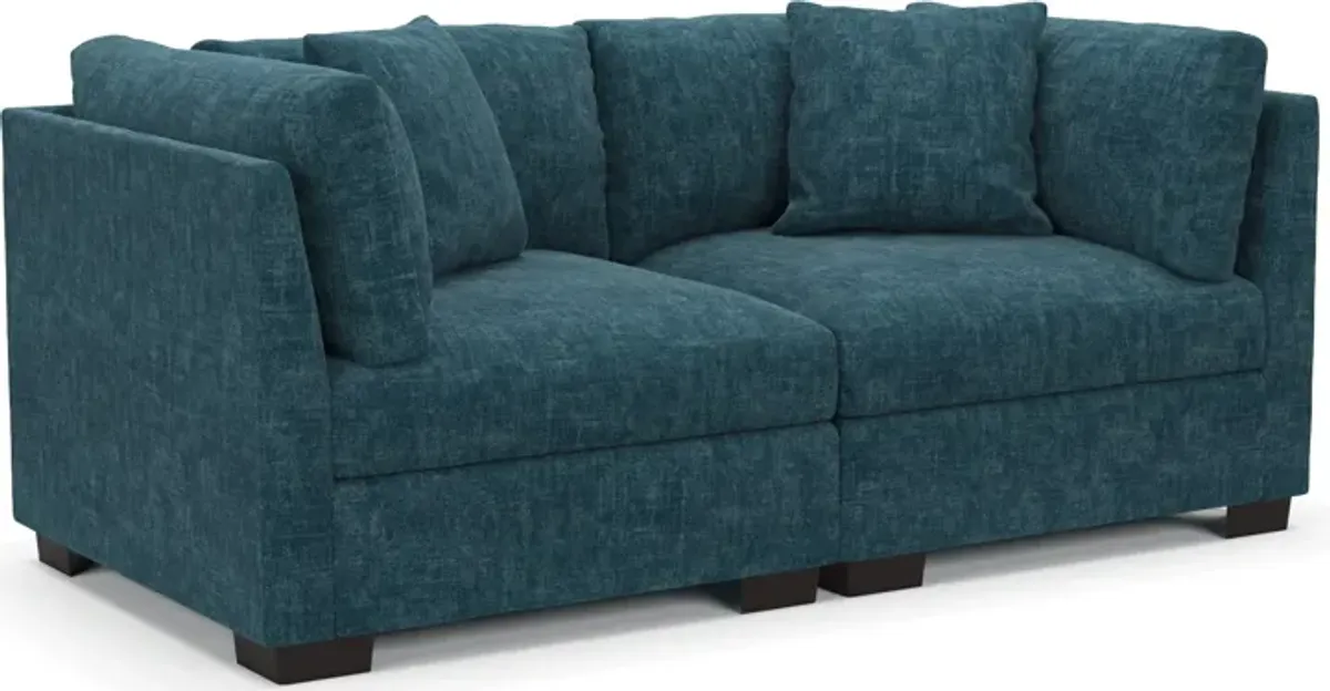 Beckham Hybrid Comfort 2-Piece Sofa - Argo Tropic