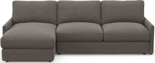 Jasper Foam Comfort Eco Performance 2-Piece Sectional - Presidio Steel