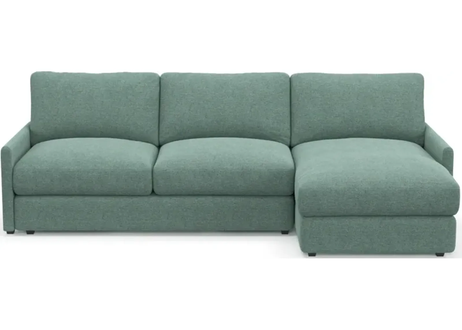 Jasper Hybrid Comfort Eco Performance 2-Piece Sectional - Bridger Jade